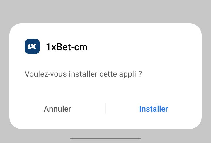 install 1xbet