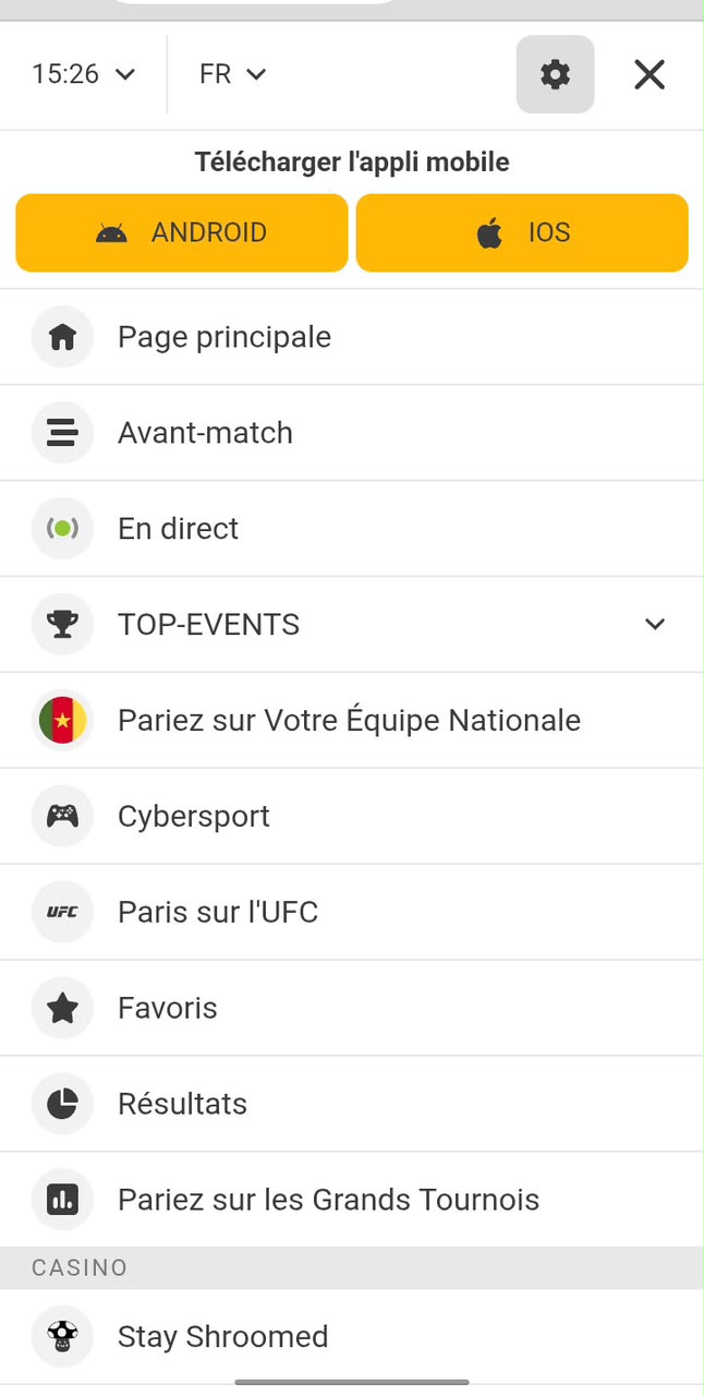 appli mobile