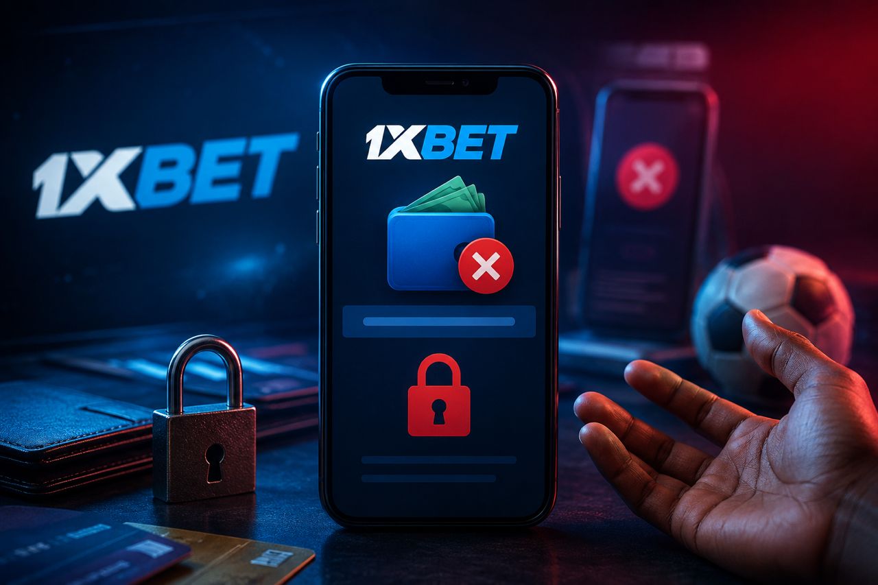 Retrait 1XBET bloqué : les 6 causes réelles et leurs solutions