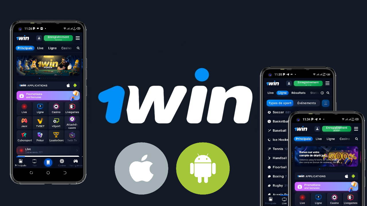 Comment télécharger et s'inscrire sur l'application 1win ?