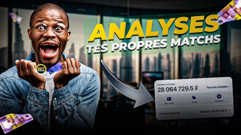Analyse tes propres matchs